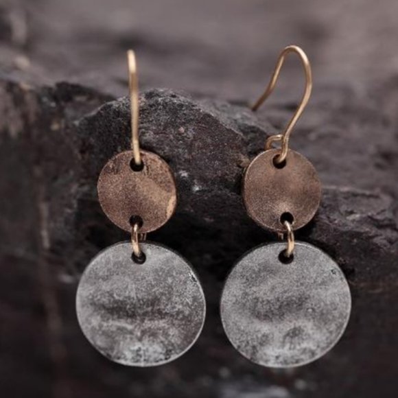 Artisan Moon Jewelry - Silver, Magical Medallion Dangles